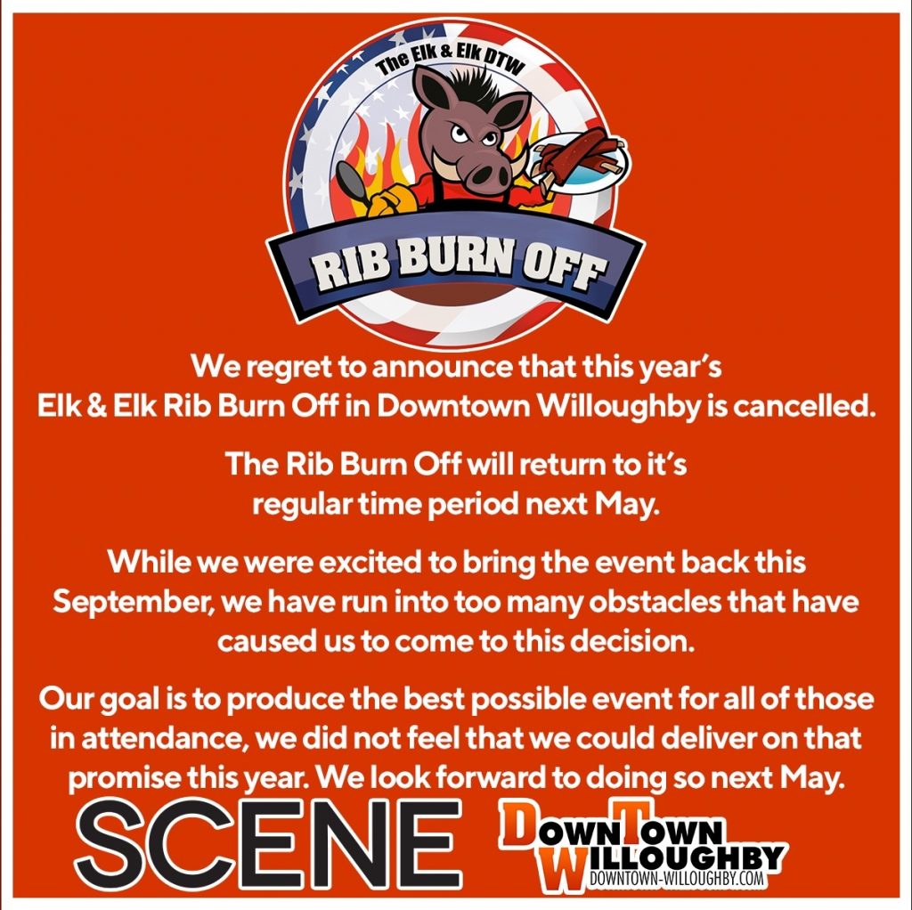 The 2021 Elk & Elk DTW Rib Burn Off (Canceled)